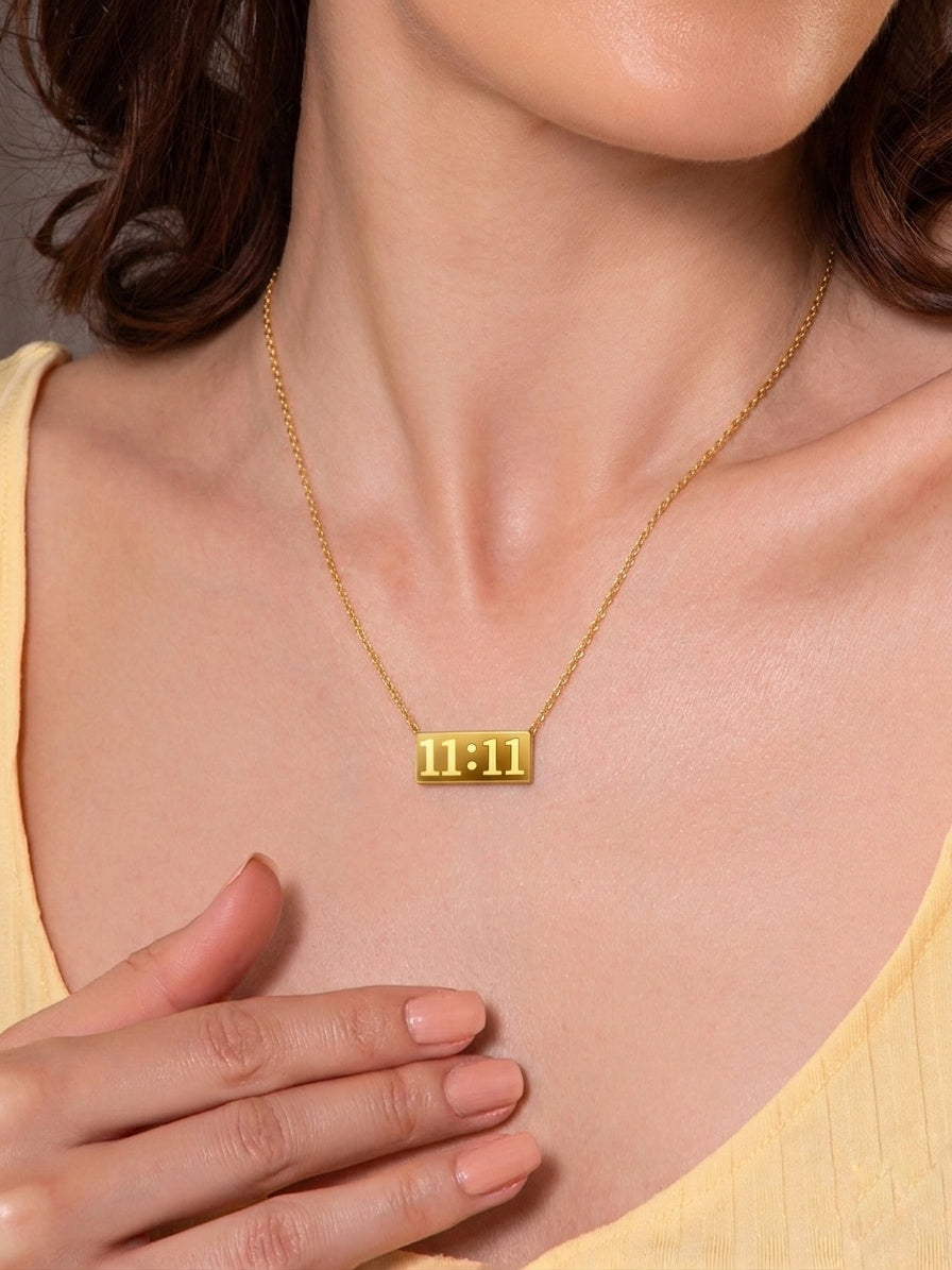 Angel Number 11:11 Necklace