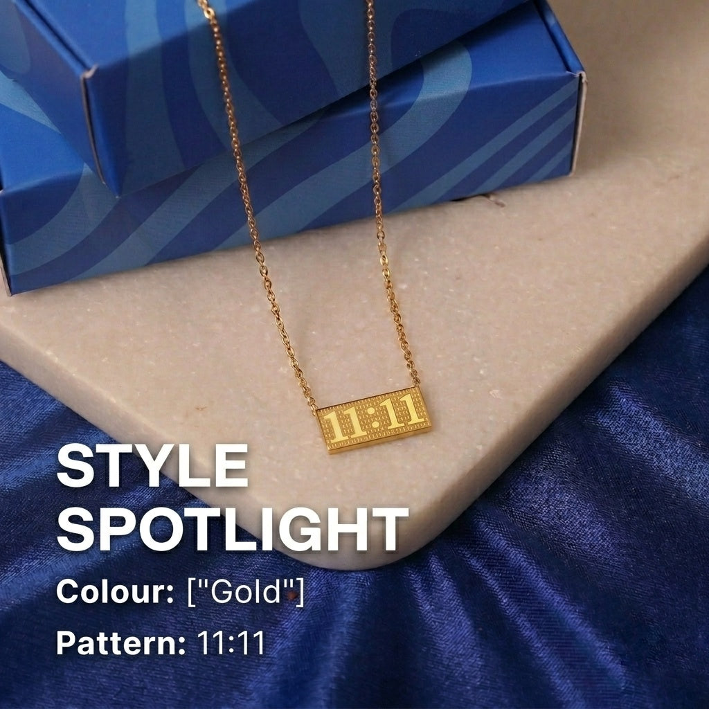 Angel Number 11:11 Necklace